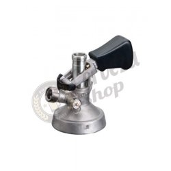 Acoplador tipo G rosca 58GAS- 58GAS  válvula de seguridad - Cervezashop