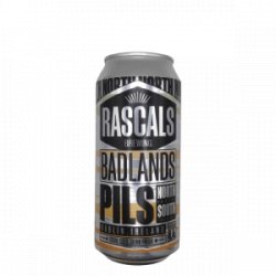 Rascals Brewing Co Badlands Pils