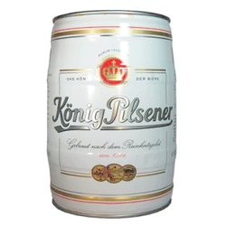 Bia Konig Pilsener 4,9%  Bom 5l  Thùng 2 Bom - PHouse – Đồ Uống Cao Cấp