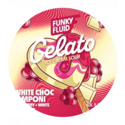 Funky Fluid - Gelato: White Choc Lamponi - 20L keg - Hopping Borders