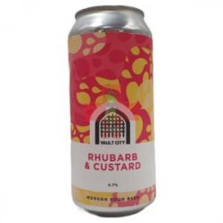 Vault City Brewing  Rhubarb & Custard 44cl - Beermacia