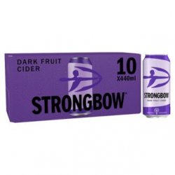 Strongbow Dark Fruit Cider 10 x 440ml cans - Kay Gee’s Off Licence