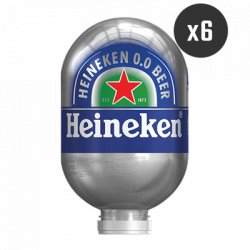 Heineken 0.0 Blade Keg 8 Litres x 6 Pack - Aspris & Son