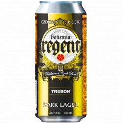 Bohemia Regent - Premium Tmavý Ležák 12 - Left Field Beer