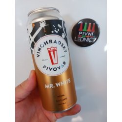 Vinohradský pivovar Mr. White 16°5,9% 0,5l - Pivní lednice