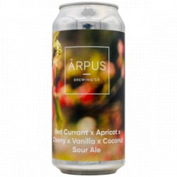 Ārpus Brewing Co. – Red Currant x Apricot x Cherry x Vanilla x Coconut Sour Ale - Rebel Beer Cans