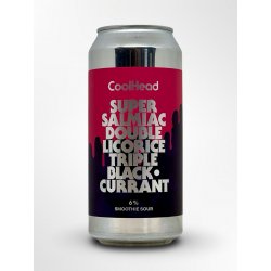 CoolHead Brew Super Salmiac Double Licorice Triple Blackcurrant