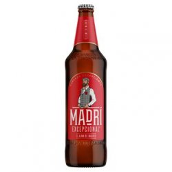 Madrí Excepcional Lager 660ml Bottle - Carry Out Off Licence