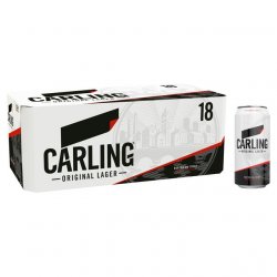 Carling Original Lager Beer Cans 18 x 440ml Case - Liquor Library