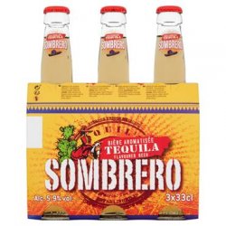 Sombrero Tequila Flavoured Beer 3 x 330ml Bottles - Carry Out Off Licence