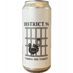 District 96 Pardon The Turkey 473ml - Bierwinkelier