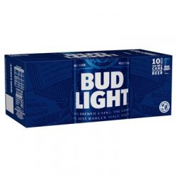 Bud Light Lager 10 x 440ml Cans - Carry Out Off Licence