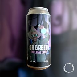 GREED. DR. GREDY (Imperial Stout) - Tierra Cervecera