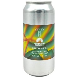 Track x Mountain Culture  Shimmer Australian Sparkling Ale  5.6% 440ml Can - All Good Beer