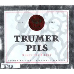 Trumer Privatbrauerei Trumer Pils