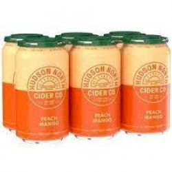 Hudson North Cider Co. Peach Mango 6 pack 12 oz. Can - Petite Cellars