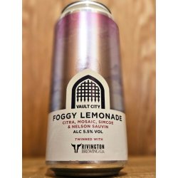 Vault City Brewing Foggy Lemonade