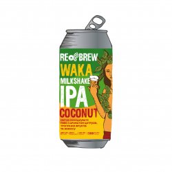 Waka Coconut Milkshake IPA 0.5L - Rebrew