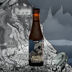 Laugar NEKROCOSMOS - Islay Whisky Barrel Aged Russian Imperial Stout (botella - Laugar Brewery