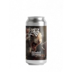 Zombie Squirrel  5.4% Hazelnut & Coffee Porter  440ml - Azvex Brewing Company