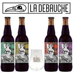 Beer Box La Débauche Demi-Mondaine - 4x33cl - Drinks Explorer