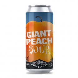 Brothers Beer Giant Peach Sour - Brothers Beer