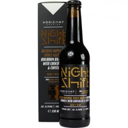 HORIZONT Brewing Night Shift Vintage 2024 - Russian Imperial Stout Aged in Bourbon Barrels with Chocolate & Coffee