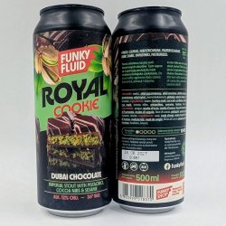 Funky Fluid Royal Cookie: Dubai Chocolate