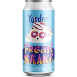 Yonder Brewing Double Berry Doughnut Biscoff Crumble Freak Shake   - The Beer Garage