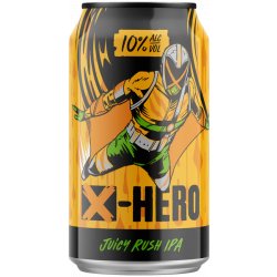 Revolution Brewing X-Hero Juicy Rush IPA Revolution Brewing X-Hero Juicy Rush IPA