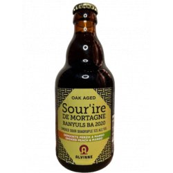 Alvinne Sour’ire De Mortagne Banyuls Smoked Peach & Mango - Beer Dudes