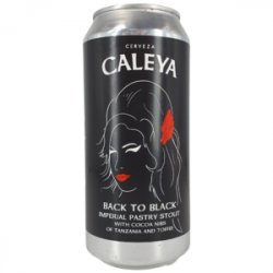 Caleya  Back To Black 44cl - Beermacia