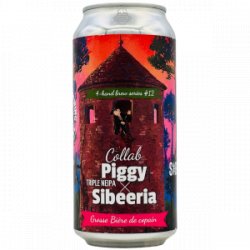 The Piggy  Collab Piggy X Sibeeria - Rebel Beer Cans