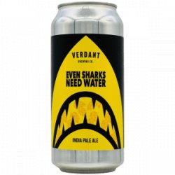 Verdant  Even Sharks Need Water - Rebel Beer Cans