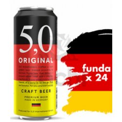 Cerveza Alemana Craft 5.0 Lata 500ml funda X24 promo - Cachi