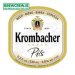 Krombacher - Pilsner - 4.8% ABV, 30l Keg (53 Pints) 