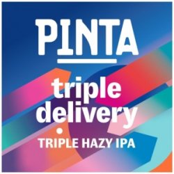 PINTA Triple Delivery  Triple Hazy IPA - Sklep Impuls