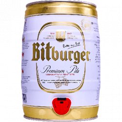 Konig Brewery (Bitburger) Bitburger Mini Keg - Half Time