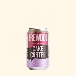 BrewDog Cake Cartel blik 33cl - Dare To Drink Different