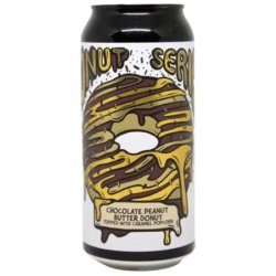 Amundsen Brewery Donut Series - Chocolate Peanut Butter Donut With Caramel Popcorn - Hops & Hopes