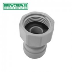 JG PI451615FS - Female Adaptor - 58 BSP to 12 Push Fit - The Brew Crew