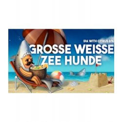 Lobik Grosse Weisse Zee Hunde