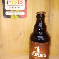 Heroes mighty brown - Famous Belgian Beer