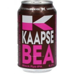 Kaapse Bea Black Rye IPA Import Exclusive (ONLY ONLINE) - Drankgigant.nl