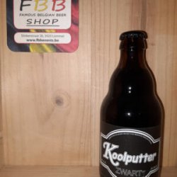 Koolputter zwart - Famous Belgian Beer