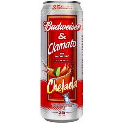 Budweiser Bud & Clamato Chelada 25 oz. Can - Outback Liquors