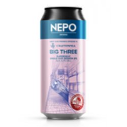 Nepomucen: Big Three - puszka 500 ml - Piwne Mosty - Stu Mostow
