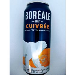 Boréale - Cuivrée - 473ml - La Bière à Boire