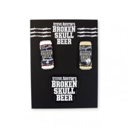 El Segundo Broken Skull Beer Enamel Pin 3pk - El Segundo Brewing Company