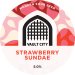 Vault City - Strawberry Sundae - Sour - 30L Keykeg 